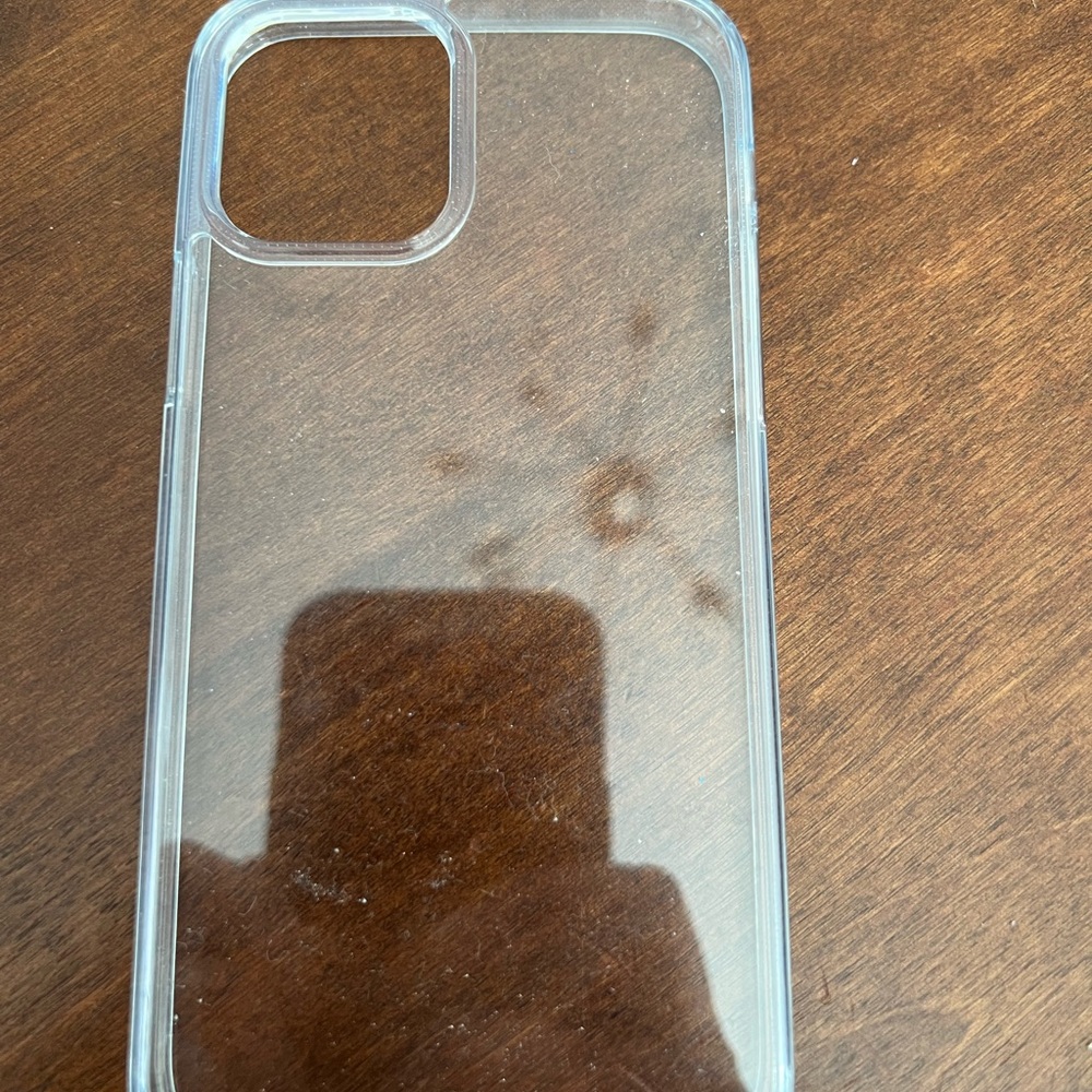 Clear iPhone 12 Pro case. Excellent condition